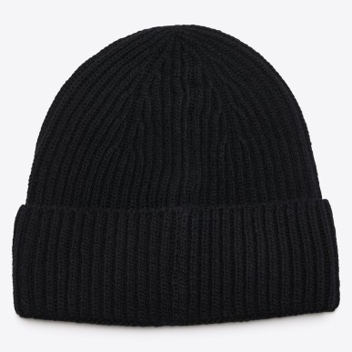 Bonnet en laine Cavalleria Toscana noir