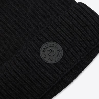 Bonnet en laine Cavalleria Toscana noir