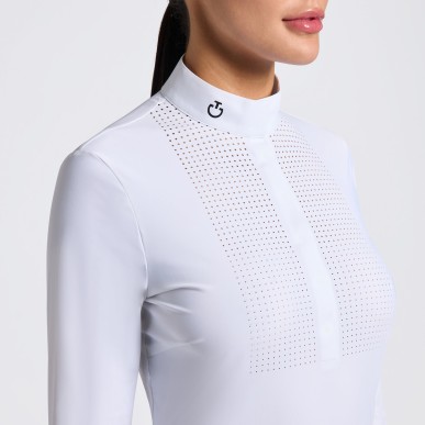 Chemise de concours pour femme Cavalleria Toscana Blanche