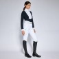Chemise de concours à manches longues pour femme Cavalleria Toscana navy et blanche Chemise de concours à manches longues pour femme Cavalleria Toscana navy et blanche