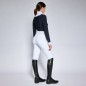 Chemise de concours à manches longues pour femme Cavalleria Toscana navy et blanche Chemise de concours à manches longues pour femme Cavalleria Toscana navy et blanche