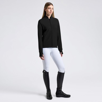 Veste Cavalleria Toscana noire crew neck