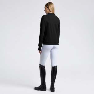 Veste Cavalleria Toscana noire crew neck