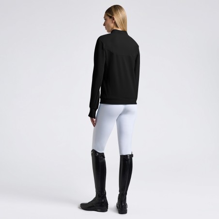 Veste Cavalleria Toscana noire crew neck