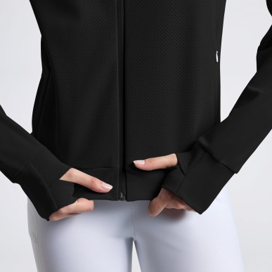 Veste Cavalleria Toscana noire crew neck