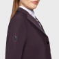 Veste de concours Samshield Victorine Flower Crystal Regular - Aubergine Veste de concours Samshield Victorine Flower Crystal Regular - Aubergine