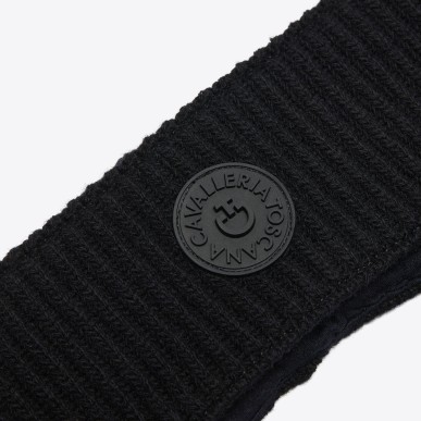 Cache oreille en laine Cavalleria Toscana noir