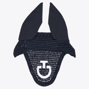 Bonnet Cheval en coton Cavalleria Toscana navy