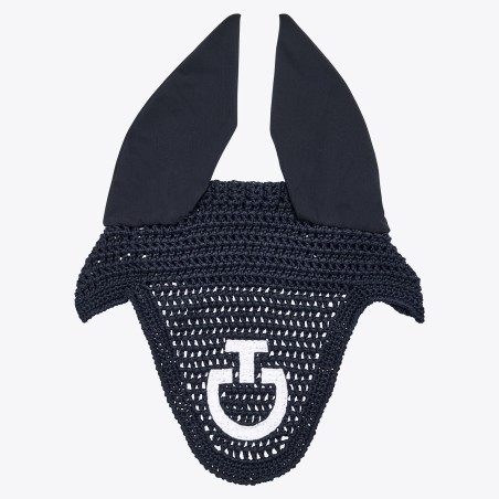 Bonnet Cheval en coton Cavalleria Toscana navy
