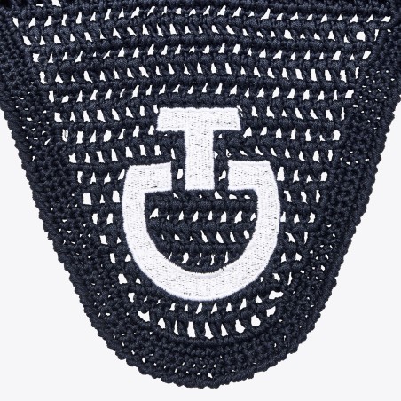 Bonnet Cheval en coton Cavalleria Toscana navy