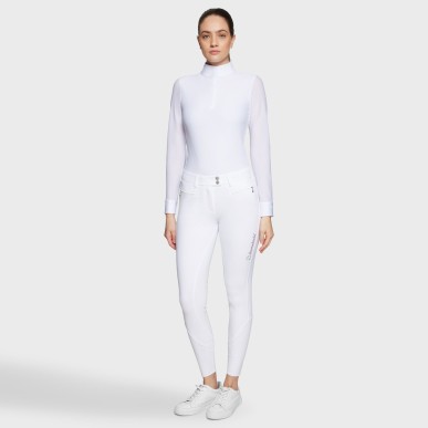 Pantalon Samshield Adèle Boréal knee grip - Blanc