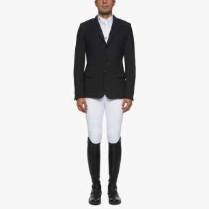 Veste de concours pour homme Cavalleria Toscana noire riding jacket