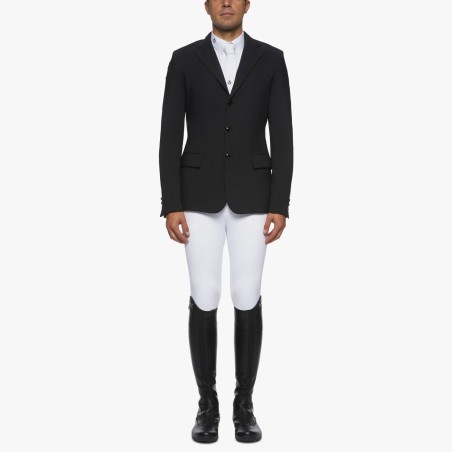 Veste de concours pour homme Cavalleria Toscana noire riding jacket
