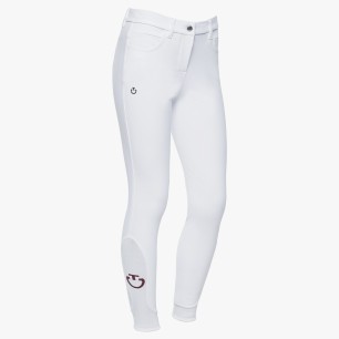 Pantalon Cavalleria Toscana color grip blanc
