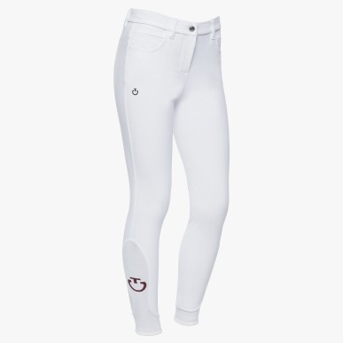Pantalon Cavalleria Toscana color grip blanc