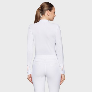 Polo de compétition Samshield Ornella - blanc