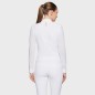 Polo de compétition Samshield Faustine - blanc Polo de compétition Samshield Faustine - blanc