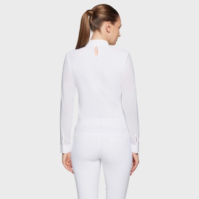 Polo de compétition Samshield Faustine - blanc