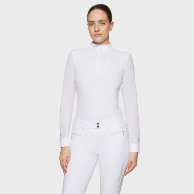 Polo de compétition Samshield Faustine - blanc