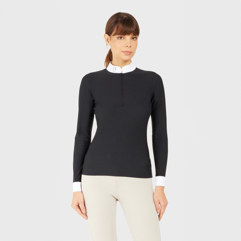 Polo de compétition Samshield Aloise - noir