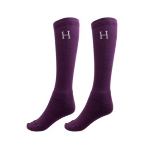 Chaussettes Harcour Sanane figue 1 paire