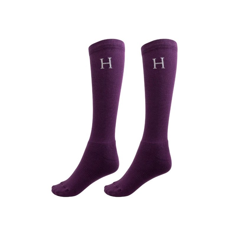 Chaussettes Harcour Sanane figue 1 paire
