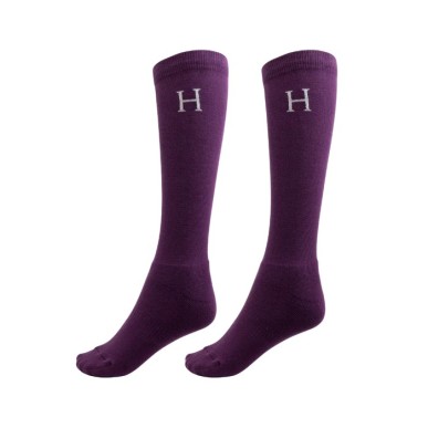 Chaussettes Harcour Sanane figue 1 paire