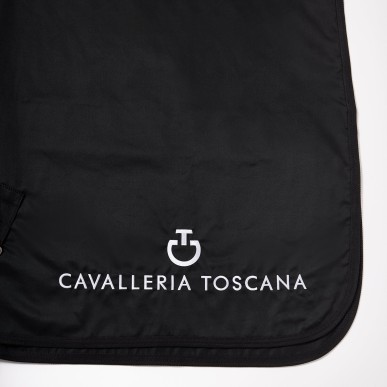Couverture de box en coton Cavalleria Toscana noire