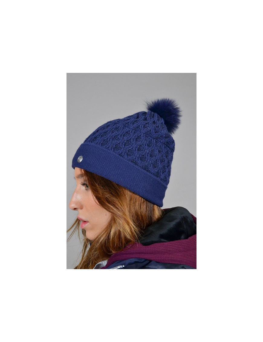 Bonnet pour femme Harcour Columbia bleu marine