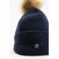 Bonnet pour femme Harcour Anto bleu marine