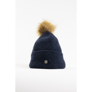 Bonnet pour femme Harcour Anto bleu marine