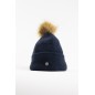 Bonnet pour femme Harcour Anto bleu marine