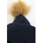 Bonnet pour femme Harcour Anto bleu marine