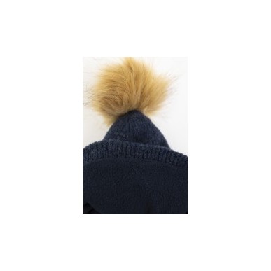 Bonnet pour femme Harcour Anto bleu marine