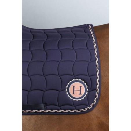 Tapis de dressage Harcour Schella bleu marine