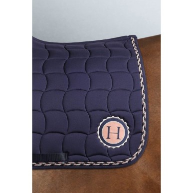 Tapis de dressage Harcour Schella bleu marine