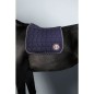 Tapis de dressage Harcour Schella bleu marine Tapis de dressage Harcour Schella bleu marine