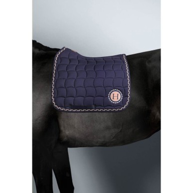 Tapis de dressage Harcour Schella bleu marine