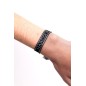 Bracelet Harcour Baya Noir/ argent