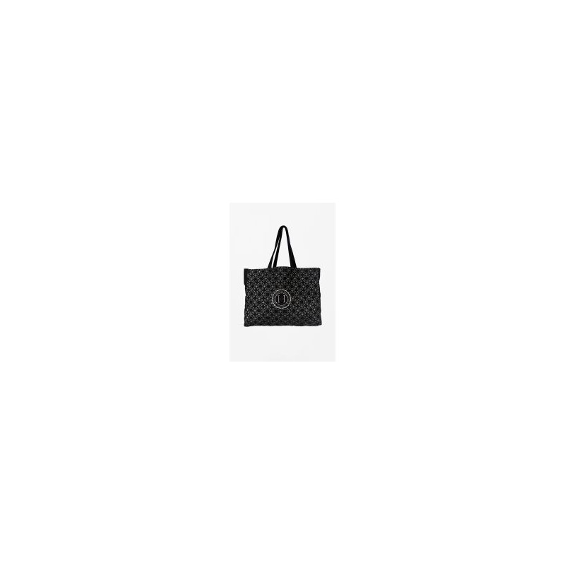 Totebag Harcour Arlo noir/ argent