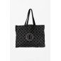 Totebag Harcour Arlo noir/ argent