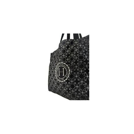 Totebag Harcour Arlo noir/ argent
