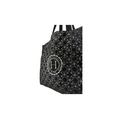 Totebag Harcour Arlo noir/ argent