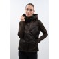 Veste sans manches Harcour Auxane cacao