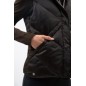 Veste sans manches Harcour Auxane cacao