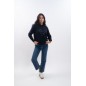 Sweat maille Harcour Aurelia bleu marine