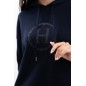 Sweat maille Harcour Aurelia bleu marine