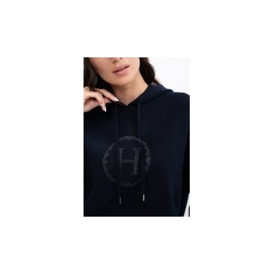 Sweat maille Harcour Aurelia bleu marine