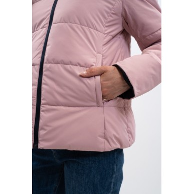 Doudoune réversible Harcour Adele bleu marine/ rose