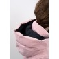 Doudoune réversible Harcour Adele bleu marine/ rose